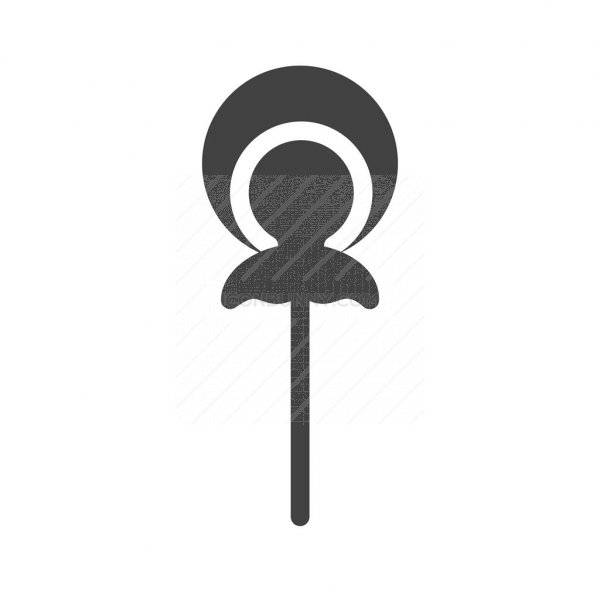 600x600 Lollipop Glyph Icon