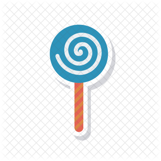 512x512 Lollipop Icon Of Flat Style