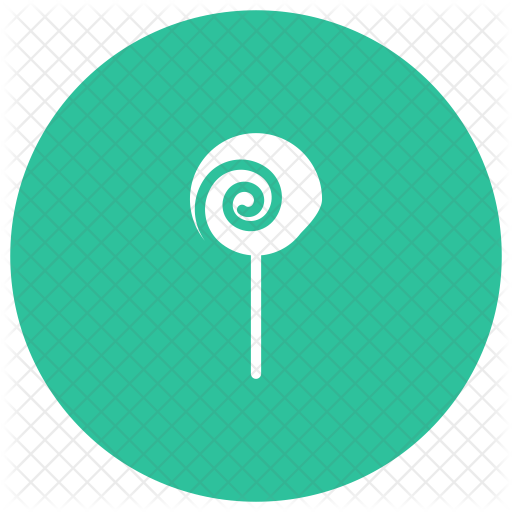 512x512 Lollipop Icon Of Glyph Style