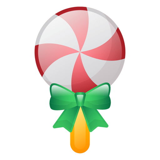 512x512 Shiny Christmas Lollipop Icon