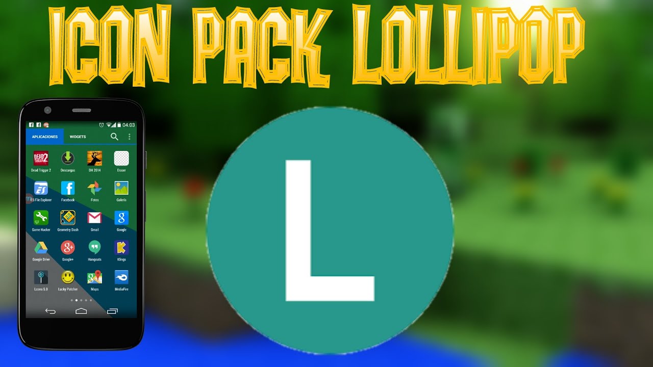 1280x720 Icon Pack De Lollipop