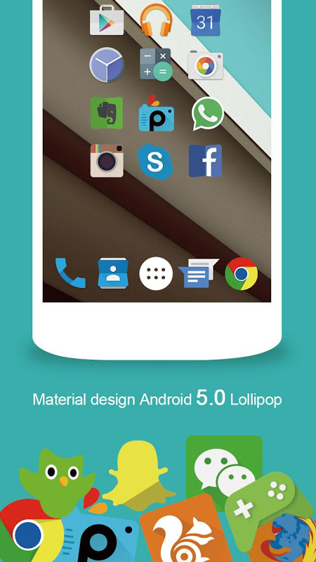 450x800 Lollipop Theme