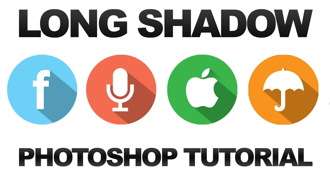 How To Make Long Shadow Icons In Photoshop Cc, Icon Design 1280x720 How To Make Long Shadow Icons In Photoshop Cc, Icon Design