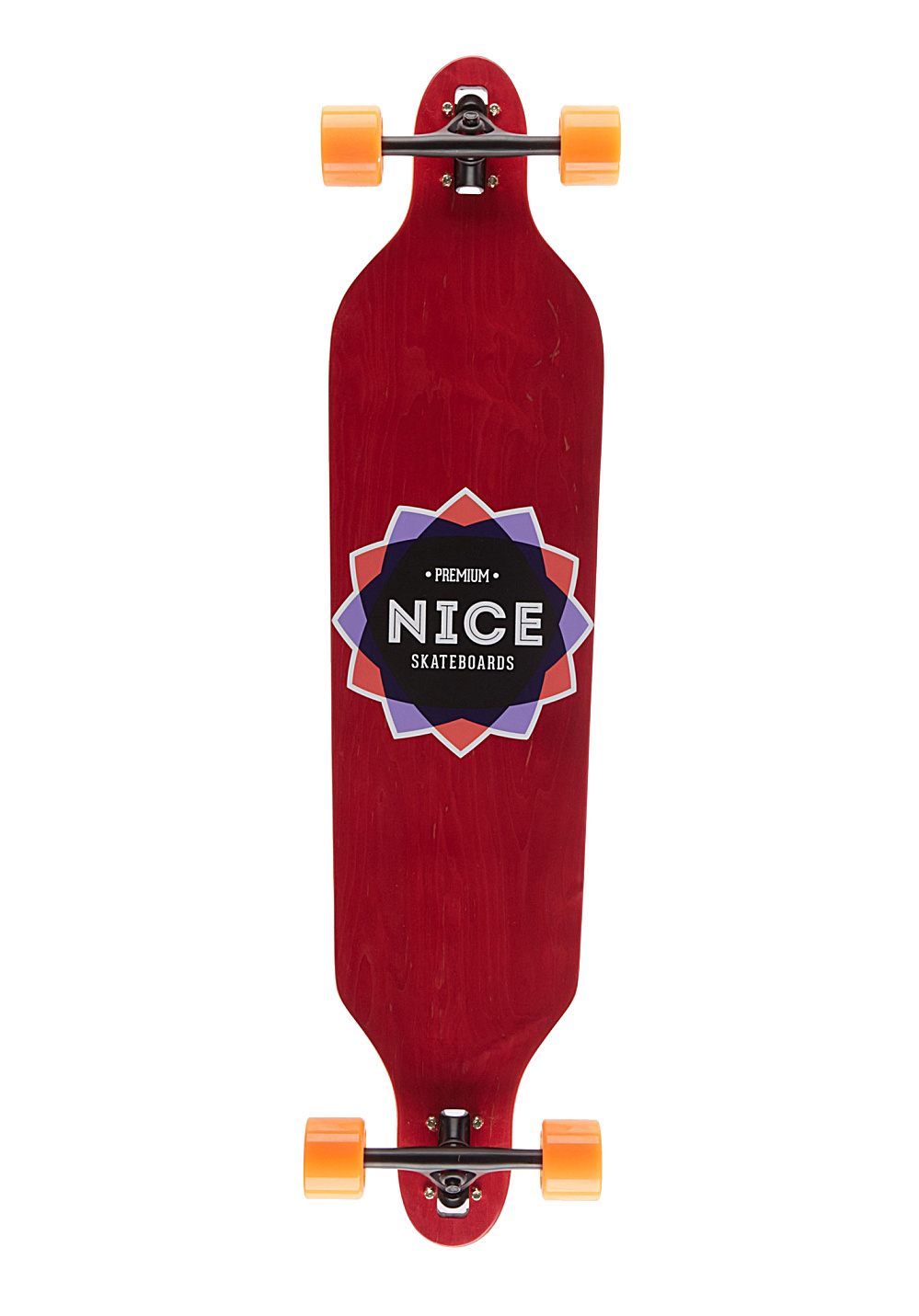 999x1431 Nice Longboards Icon Red