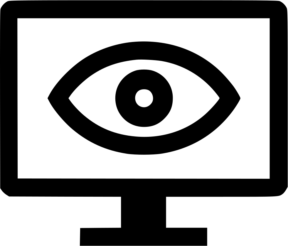 981x838 Pc Views Channel Youtube Monitor Online Look Png Icon Free