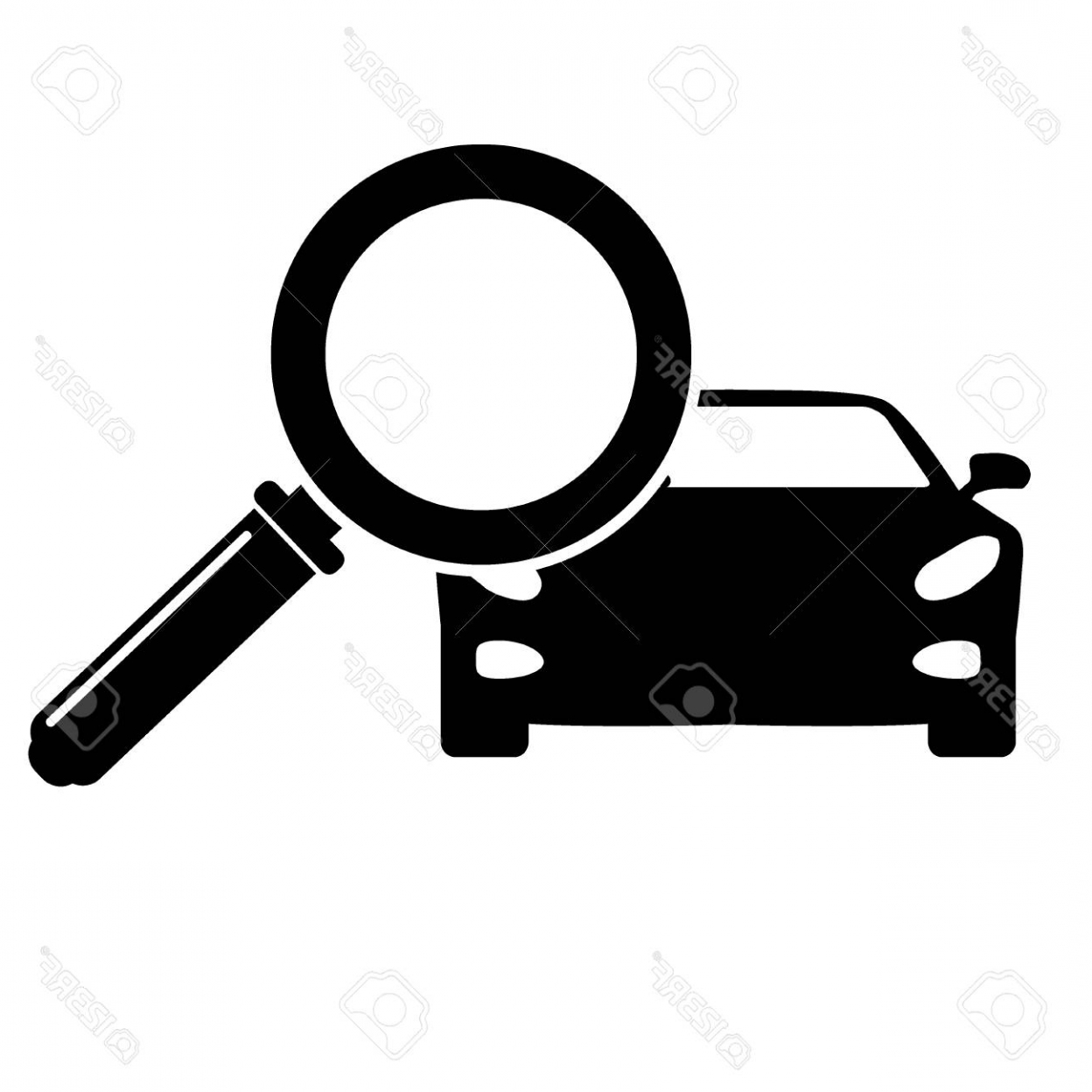 1248x1248 Looking For Car Selling Icon, Magnifying Glass Search Car, Icon
