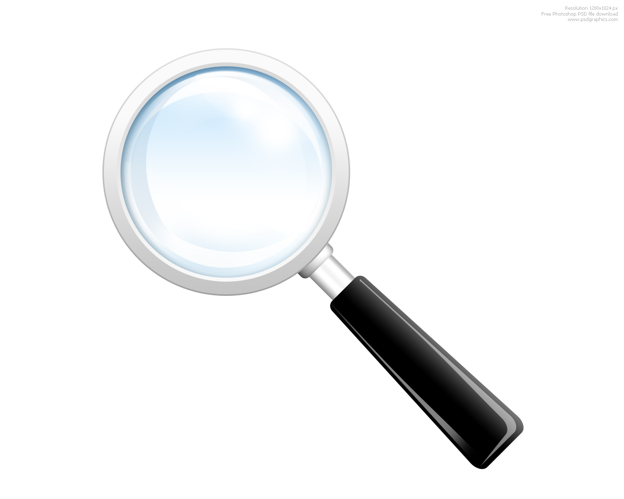 1280x1024 Search Icon, Magnifying Glass Psdgraphics