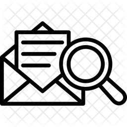 256x256 Mail Lookup Icon Of Line Style