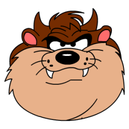 256x256 Taz Icon Free Of Looney Tunes Icons