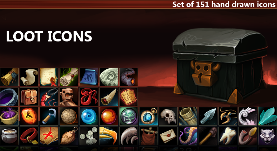 Loot Icons 894x488 Loot Icons