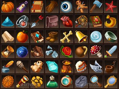 Loot Icons In Royalty Free Game Assets 400x300 Loot Icons In Royalty Free Game Assets