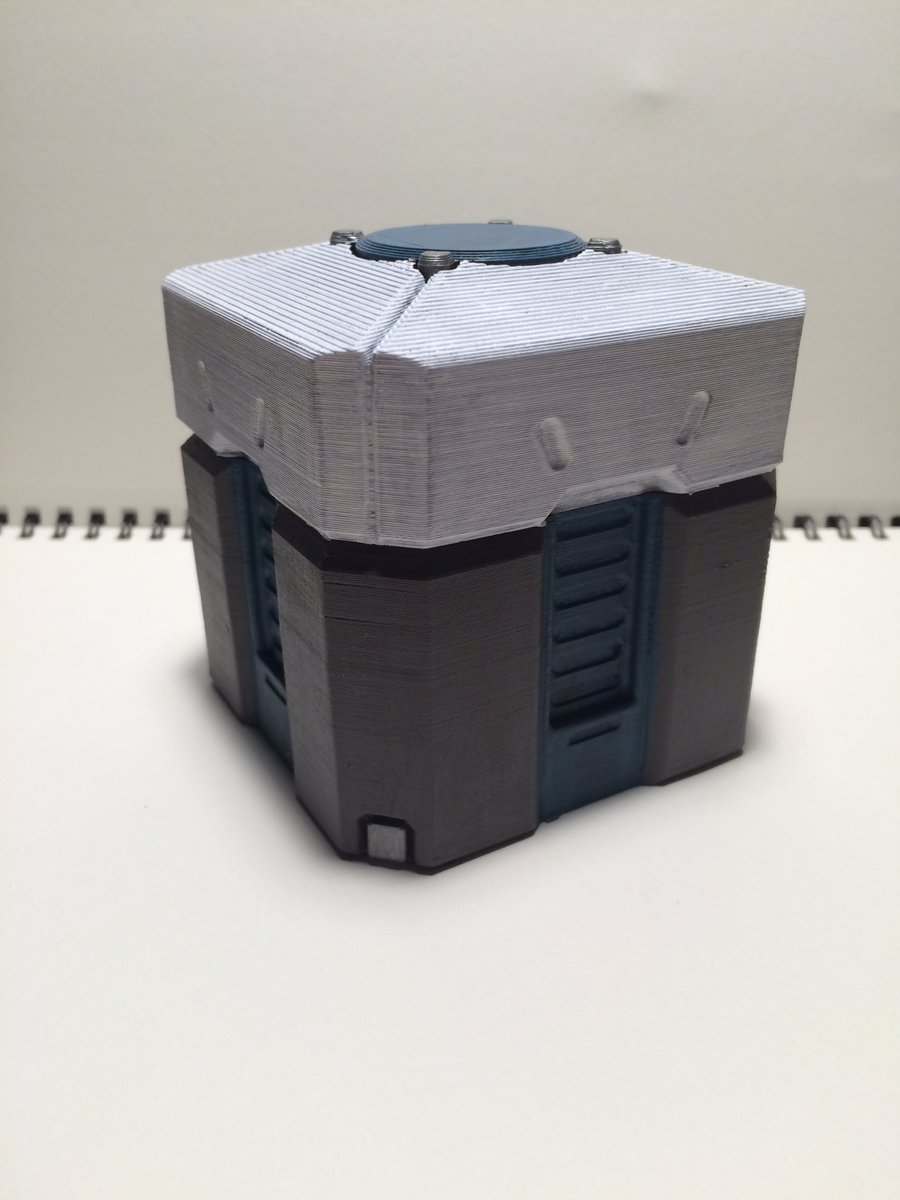 Made My Own Loot Crate And Spray Icon For The Overwatch Launch 900x1200 Made My Own Loot Crate And Spray Icon For The Overwatch Launch