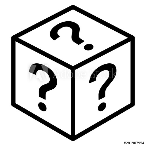 Mystery Box Or Random Loot Box Line Art Vector Icon For Games 500x500 Mystery Box Or Random Loot Box Line Art Vector Icon For Games