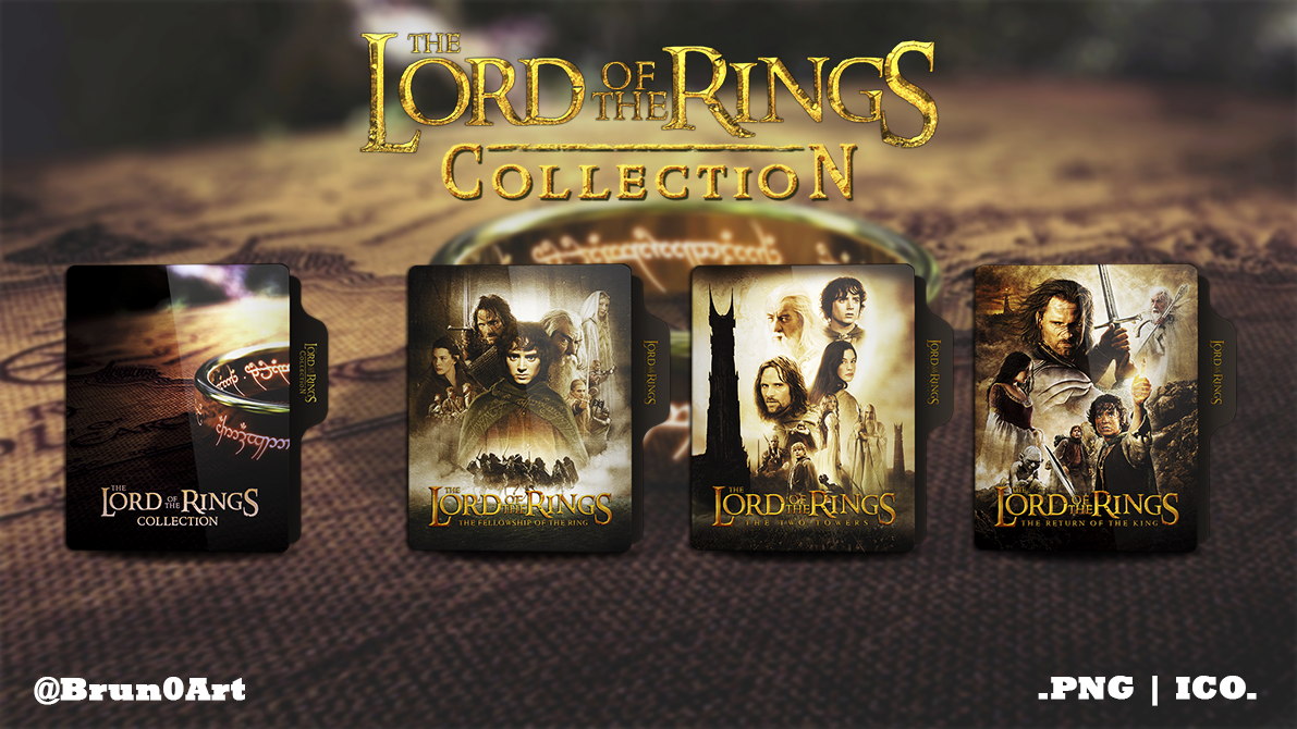 1191x670 The Lord Of The Rings Collection Folder Icon