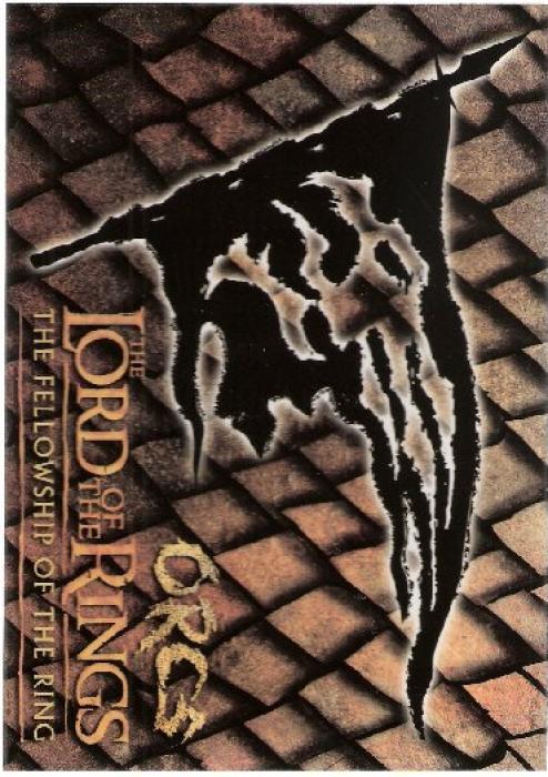 494x700 Lord Rings Postcard Fellowship Ring Orc Icon Landscape