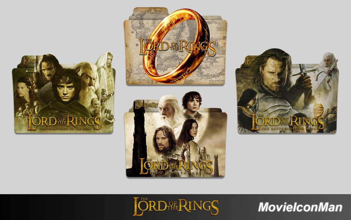 1127x709 Lord Of The Rings Collection Folder Icon Pack