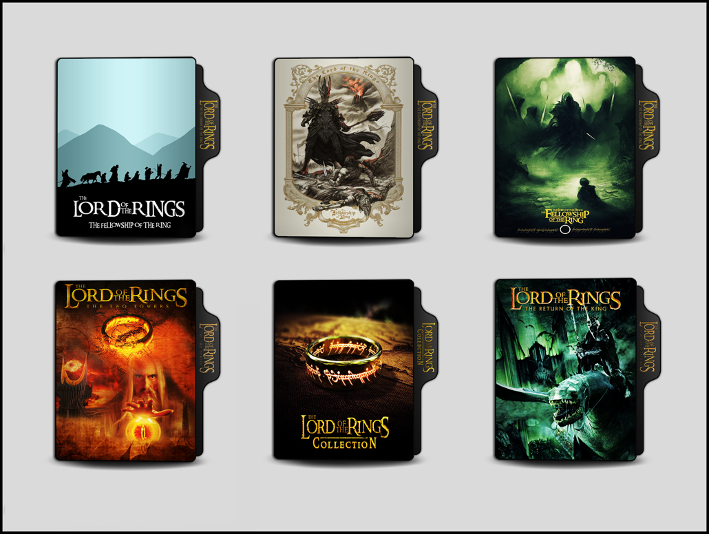 1030x776 The Lord Of The Rings Collection Folder Icon Pack