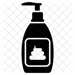 256x256 Lotion Icon Of Glyph Style
