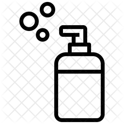 256x256 Lotion Icon Of Line Style