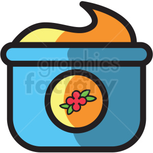 300x300 Lotion Jar Vector Icon Clipart Royalty Free Gif, Png