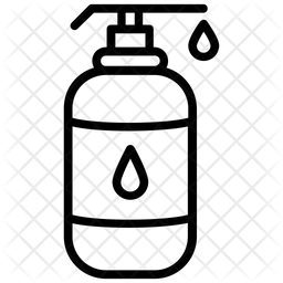 256x256 Body Lotion Icon Of Line Style