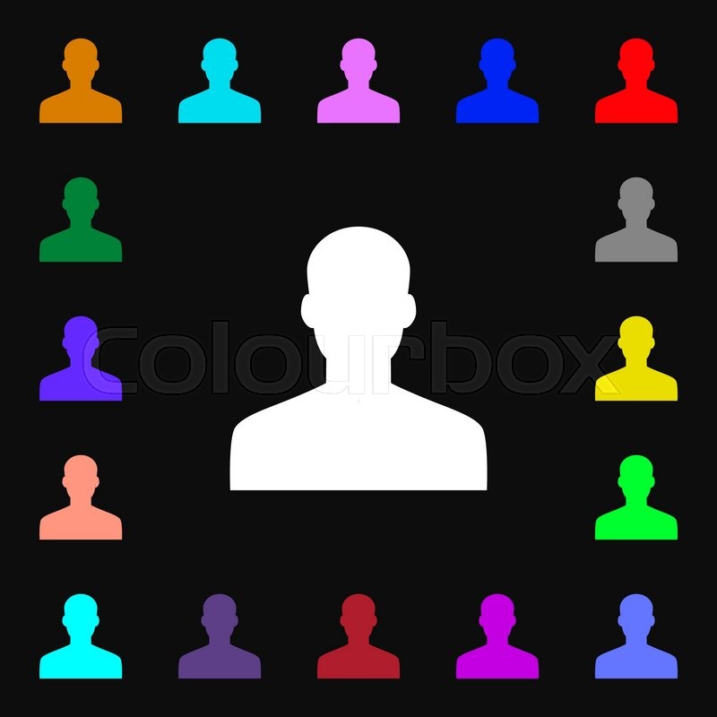 User, Person, Log N Sign Lots Stock Vector Colourbox 800x800 User, Person, Log N Sign Lots Stock Vector Colourbox