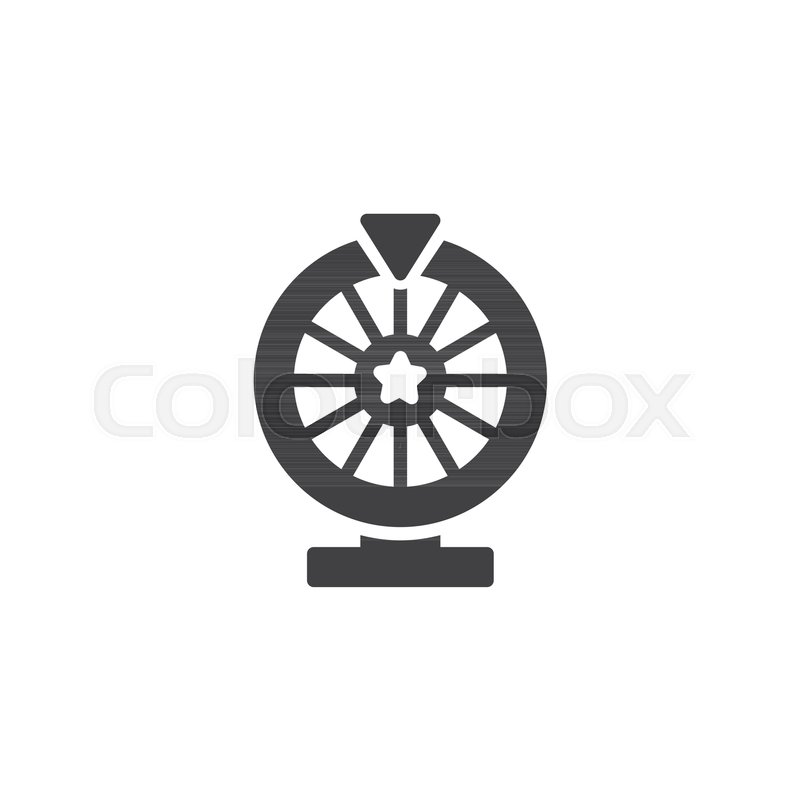 800x800 Lottery Icon Vector, Filled Flat Sign, Stock Vector Colourbox
