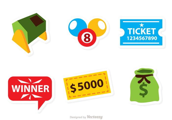 700x490 Vector Lottery Icons