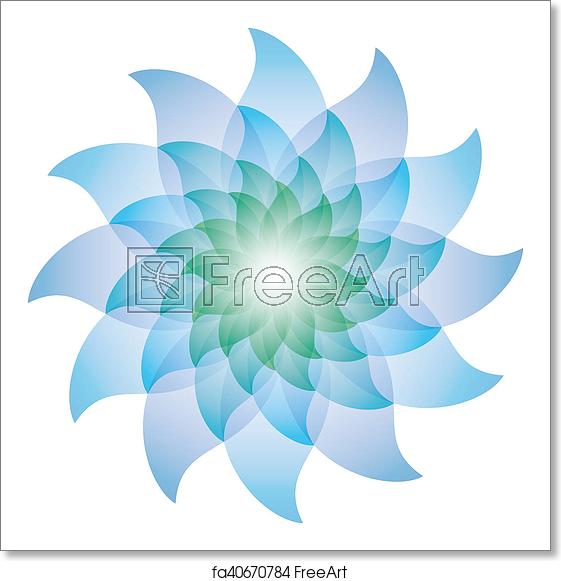 561x581 Free Art Print Of Beautiful Blue Lotus Flower Icon Beautiful Blue