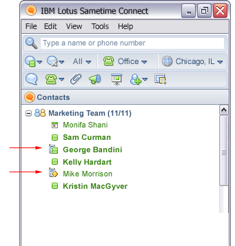341x357 Mobile User Status Icons