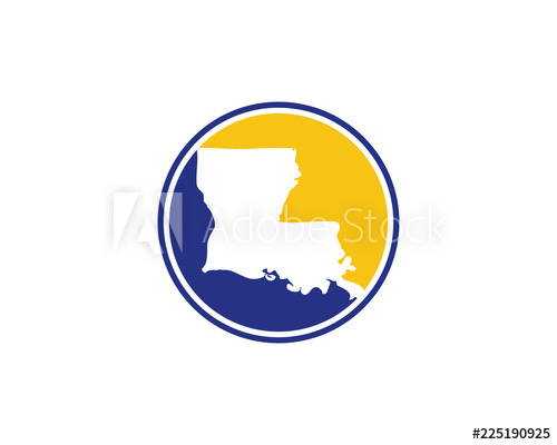 500x400 Louisiana Circle Logo Icon