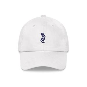 300x300 Louisiana Pelican Icon Dad Hat White Tim's Garage