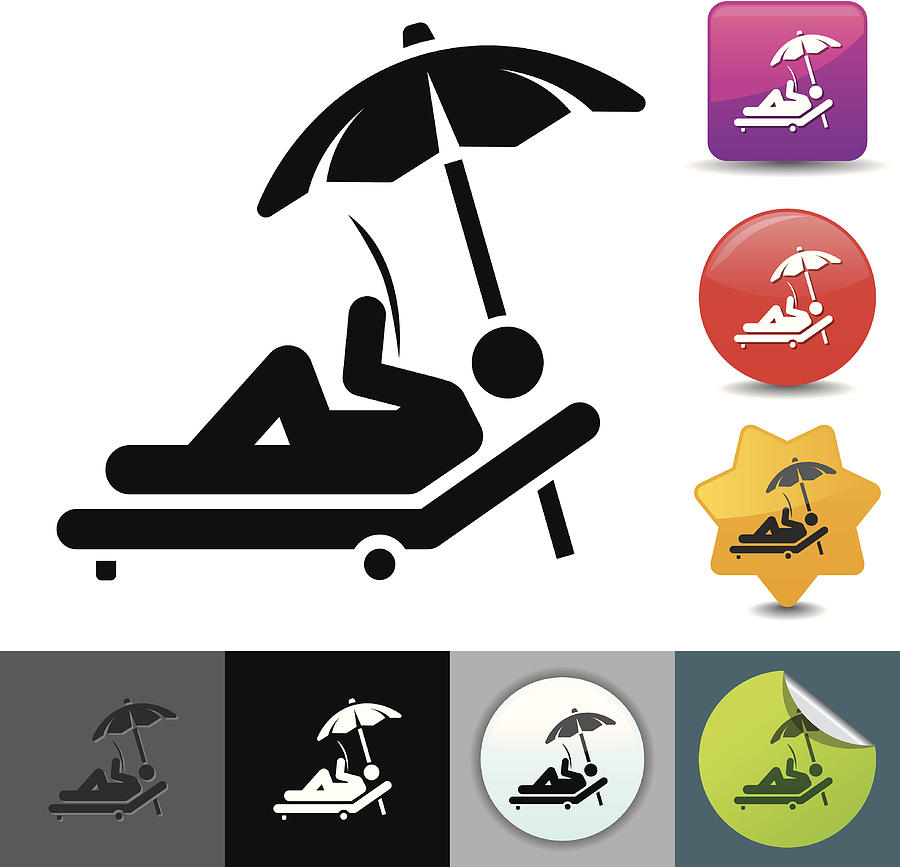 900x867 Relaxing In The Lounge Chair Icon Solicosi Series