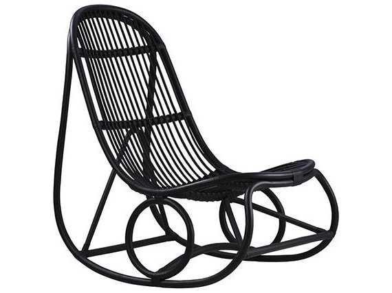 570x427 Sika Design Icon Black Wicker Lounge Chair Nd Ps