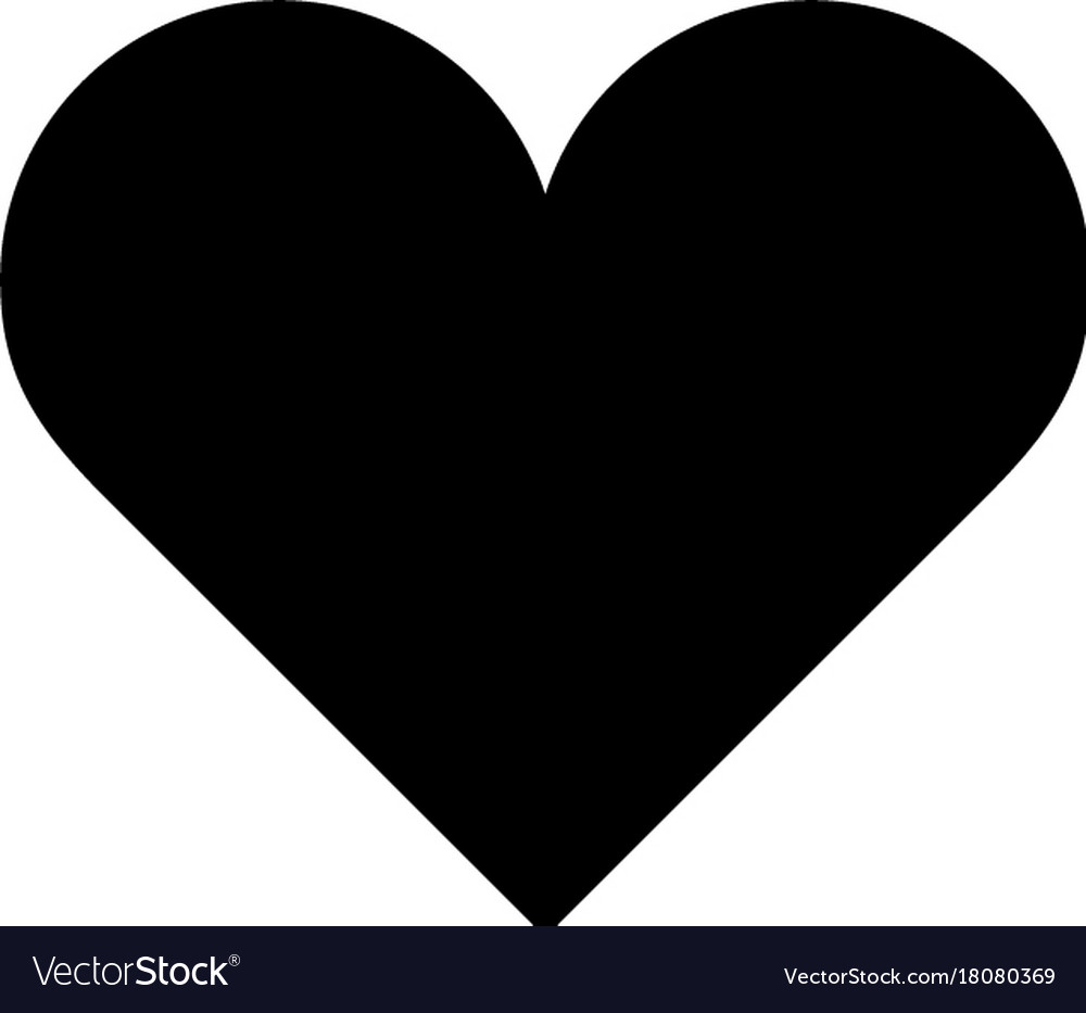 1000x933 Black Heart Icon