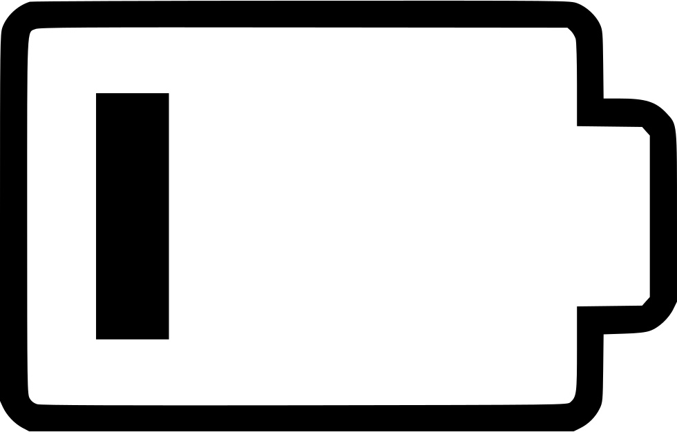 980x626 Low Battery Png Icon Free Download