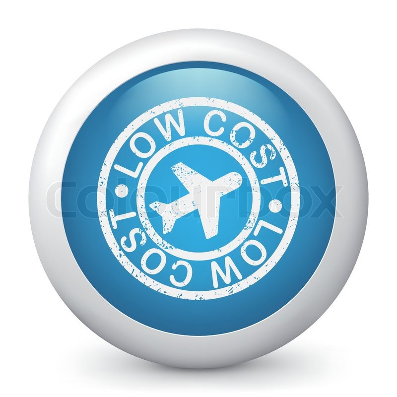 800x800 Low Cost Airline Icon Stock Vector Colourbox