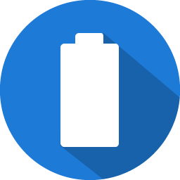 256x256 Battery Low Icon Flat Vol Iconset Graphicloads