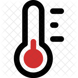 256x256 Thermometer, Measure, Temperature, Lead, Low Icon Of Colored