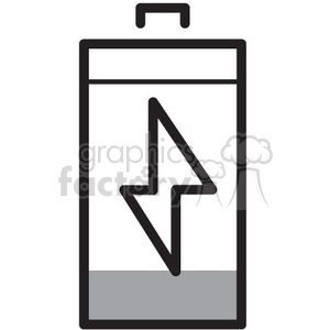300x300 Low Battery Vector Icon Clipart Royalty Free Gif, Png