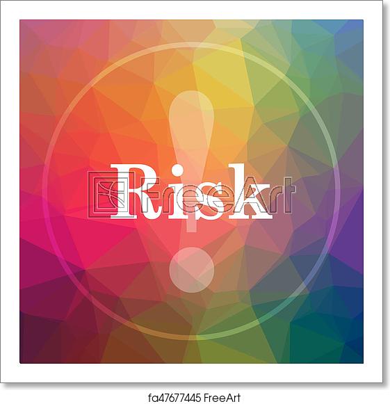 561x581 Free Art Print Of Risk Icon Risk Icon Risk Website Button On Low