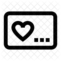 256x256 Loyalty Card Icon Of Line Style