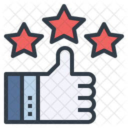 256x256 Loyalty Program Icon Of Colored Outline Style