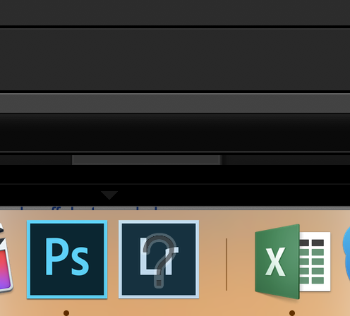 496x448 Lightroom Won't Open, Question Mark Over Lr Icon