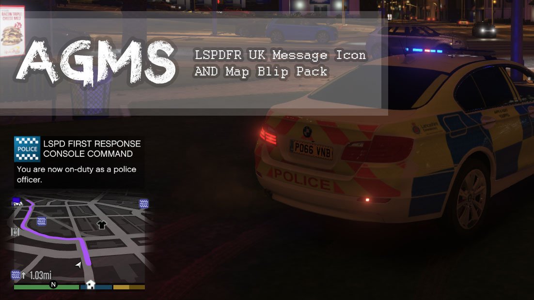 1102x620 Uk Lspdfr Message Icon Map Blip Pack
