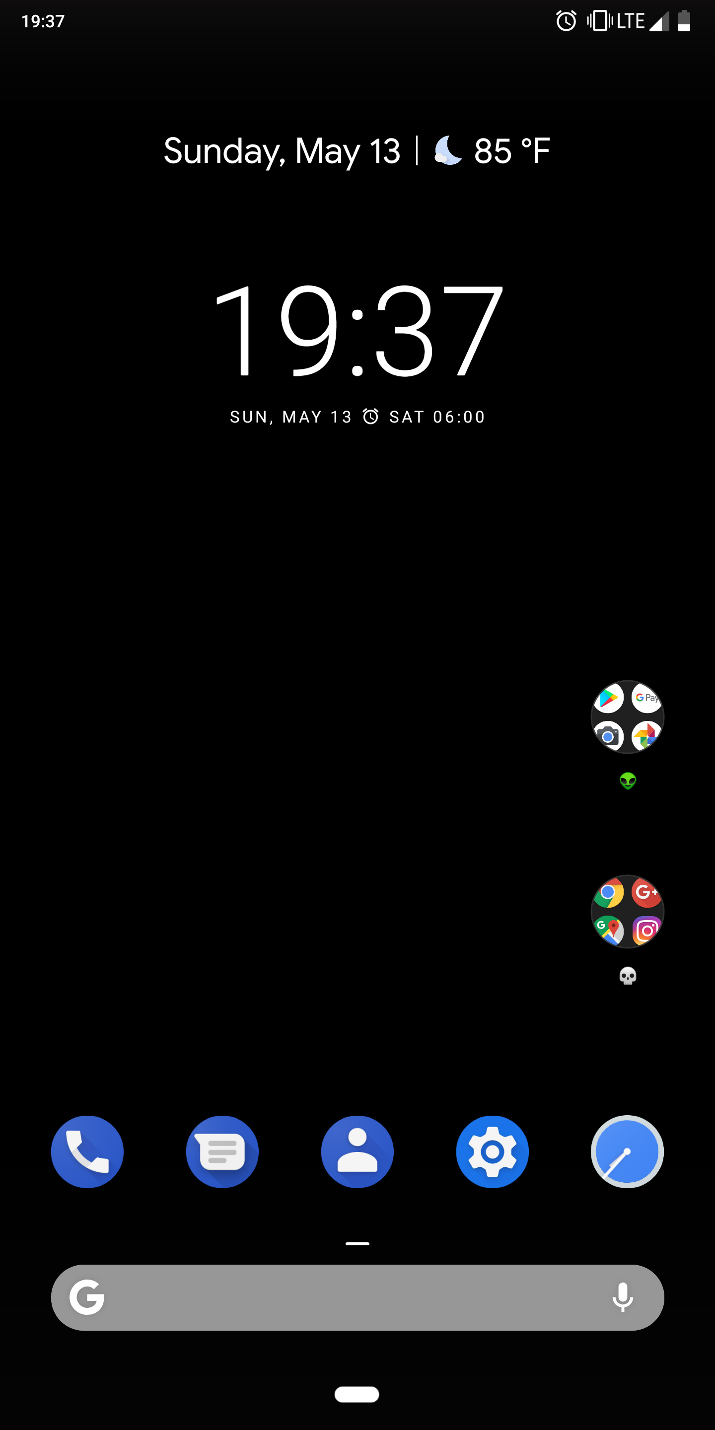 1440x2880 Anyone Else Have That Terrible Looking Lte Icon On Android P