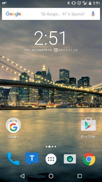 360x640 No Lte Icon In Status Bar