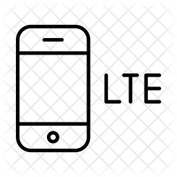 256x256 Telephone, Mobile, Phone, Cell, Device, Communication, Lte Icon