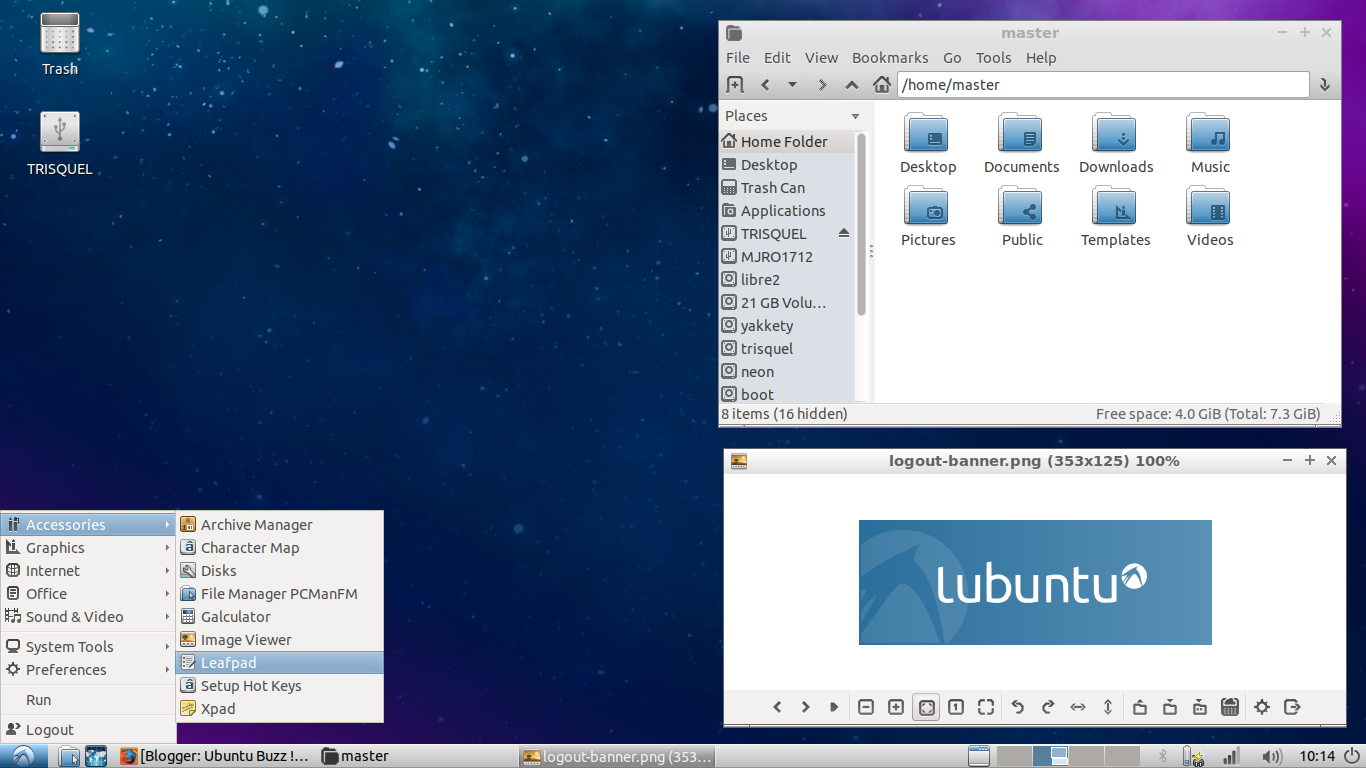 1366x768 Ubuntu Buzz ! A Quick Look To Beta Of Lubuntu