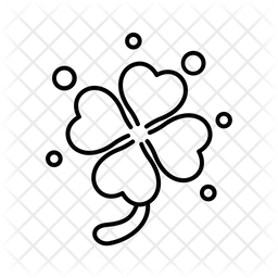 256x256 Lucky Icon Of Doodle Style